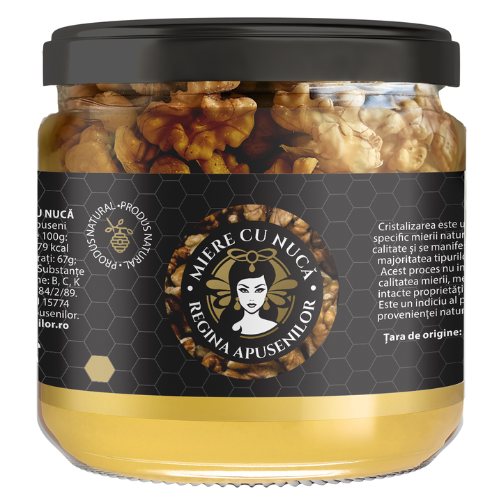 Miere cu Miez de Nucă – Deliciu Natural din Munții Apuseni
