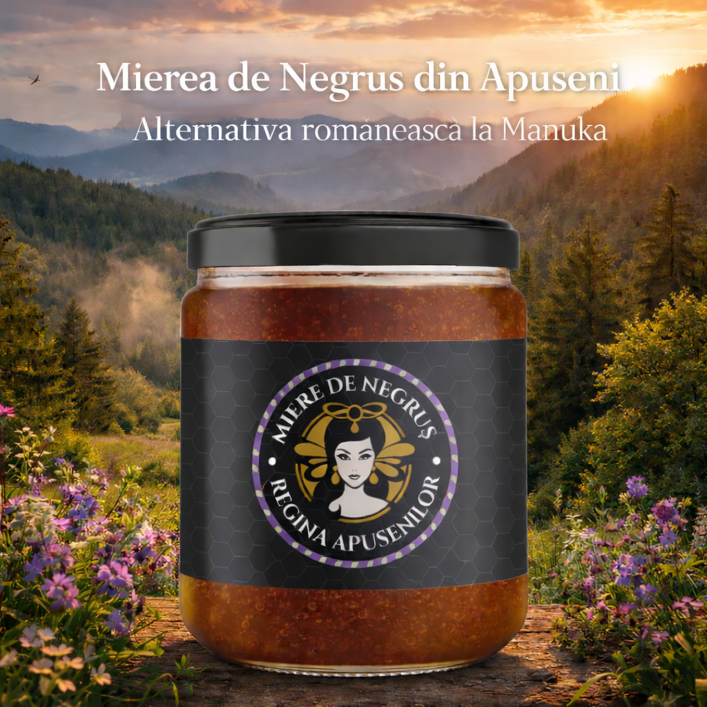 Mierea de negruș din Apuseni – alternativa românească la Manuka