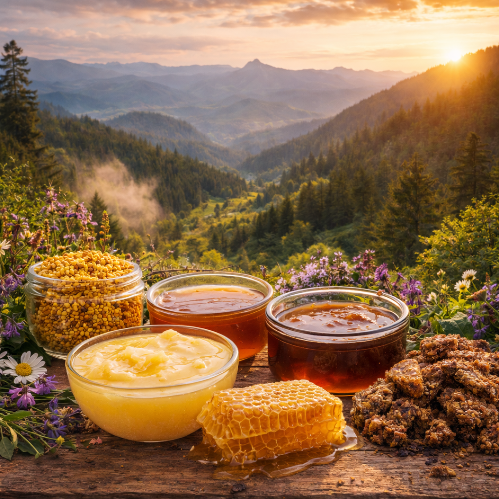 Produse apicole naturale din Apuseni