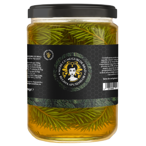 miere cu muguri de brad din romania - regina apusenilor