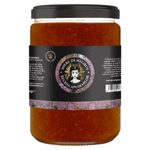 miere de negrus sau miere de iarba neagra din romania - regina apusenilor